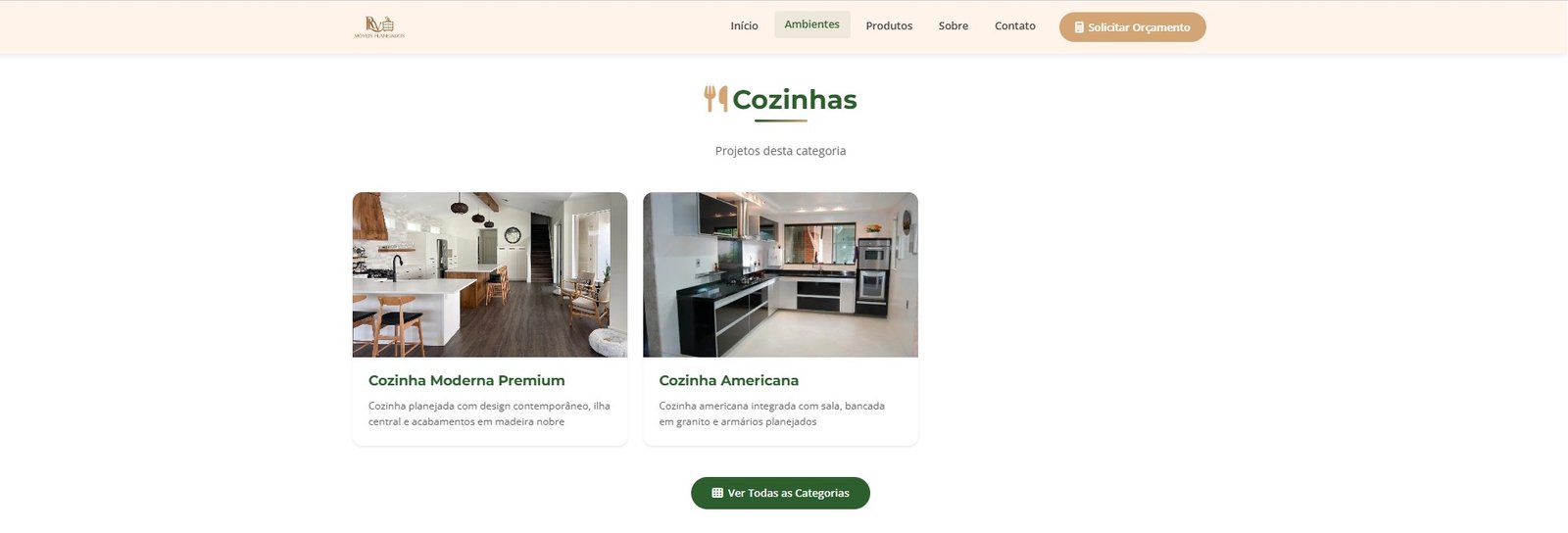 Preview 4 do site para marceneiros